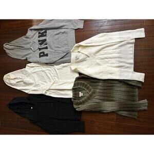 Mixed Lot of Women's Sweaters and Hoodies